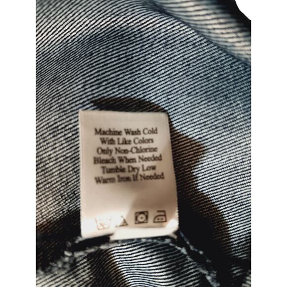 COLDWATER CREEK Denim Jean Skirt Size 14 Dark Wash Straight Casual Work School - Picture 6 of 8